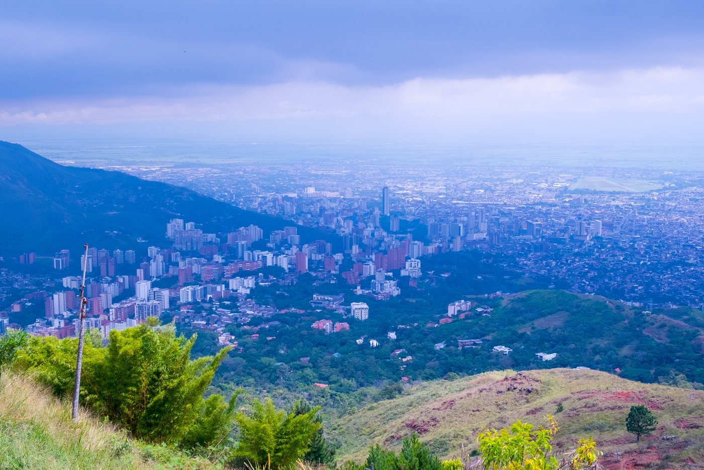 Cali vista desde el cerro de Cristo Rey